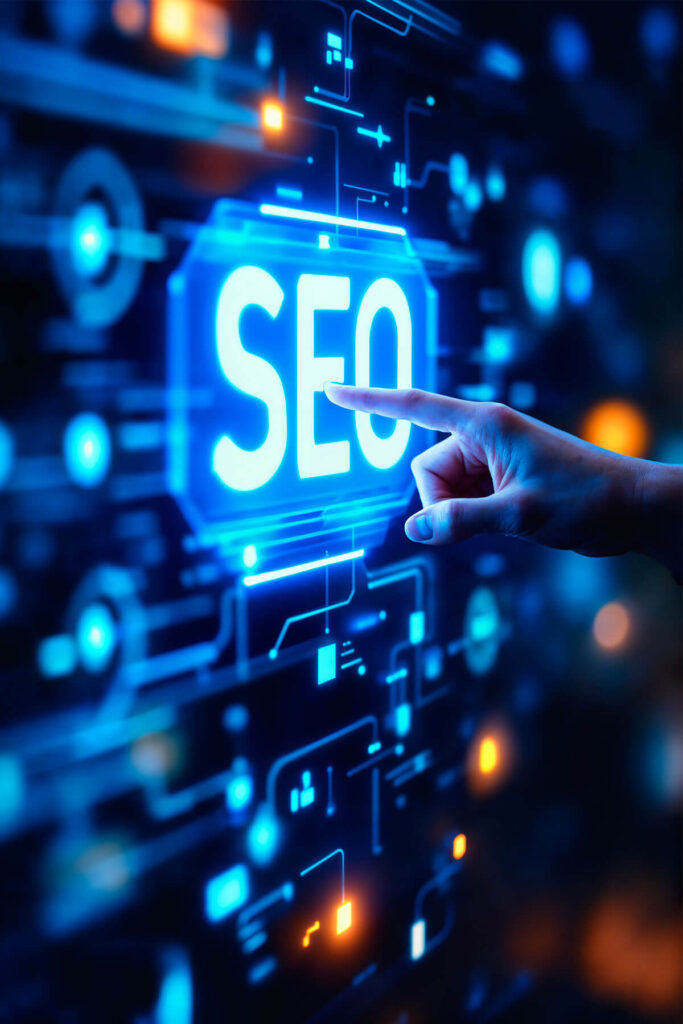 Illustration du référencement naturel SEO pour améliorer la visibilité d’un site internet sur Google