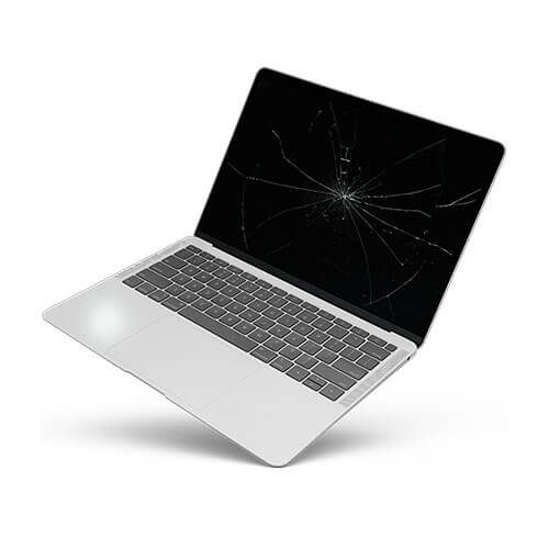 Ecran cassé sur ordinateur portable